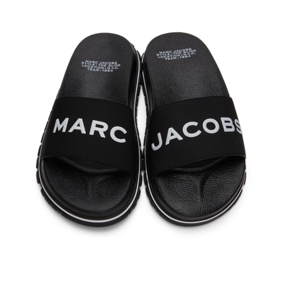 Marc Jacobs Shoes - NWB Marc Jacobs Women’s Slides Black Size 11 (41)